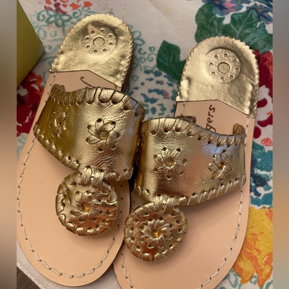 Gold Jack Rogers
